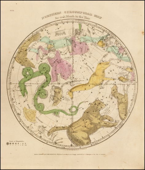 2-Celestial Maps Map By Elijah J. Burritt