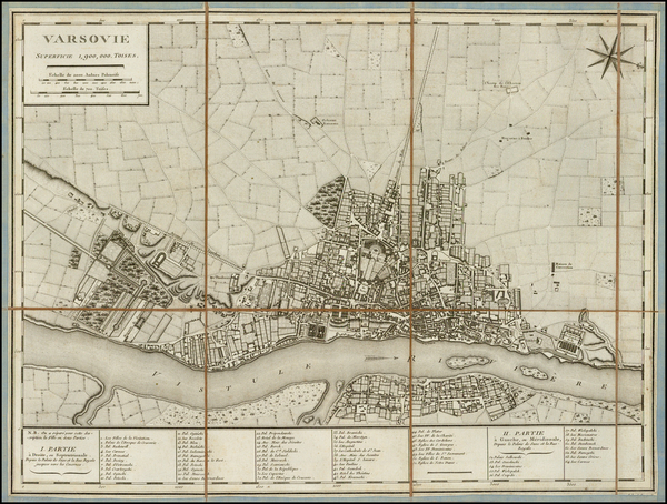 42-Poland Map By Pierre Antoine Tardieu