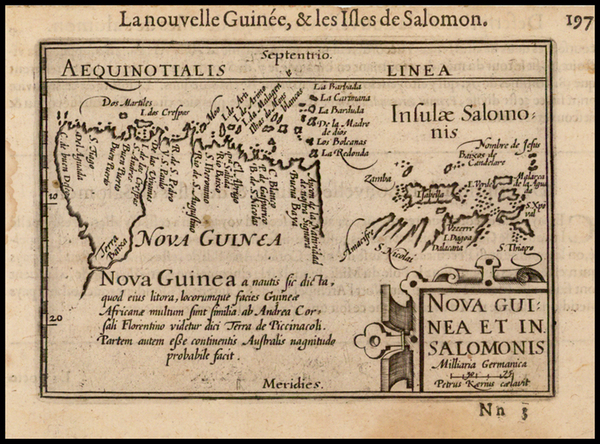 84-Southeast Asia, Other Islands and Australia Map By Petrus Bertius