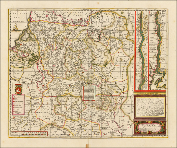 50-Poland, Russia and Baltic Countries Map By Moses Pitt