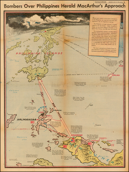 89-Philippines Map By Charles H. Owens / Los Angeles Times