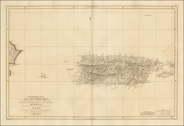 100-Puerto Rico Map By Direccion Hidrografica de Madrid