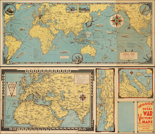 26-New England and Pictorial Maps Map By Ernest Dudley Chase