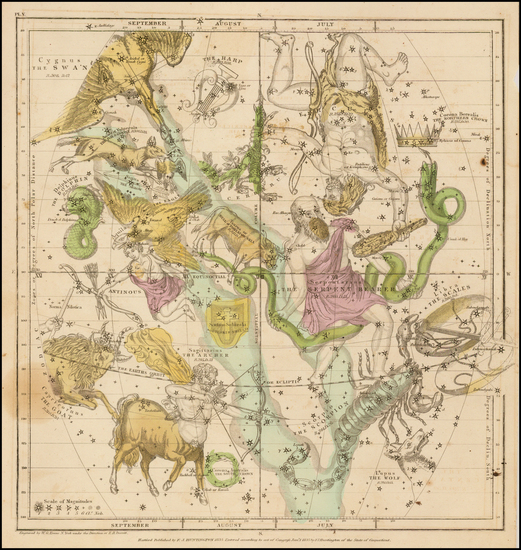 34-Celestial Maps Map By Elijah J. Burritt