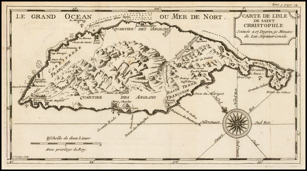 36-Caribbean Map By J. B.  Sorniquet