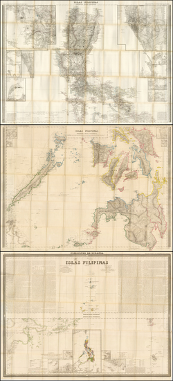 54-Philippines Map By Francisco Coello