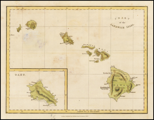 69-Hawaii and Hawaii Map By Henry Fisher