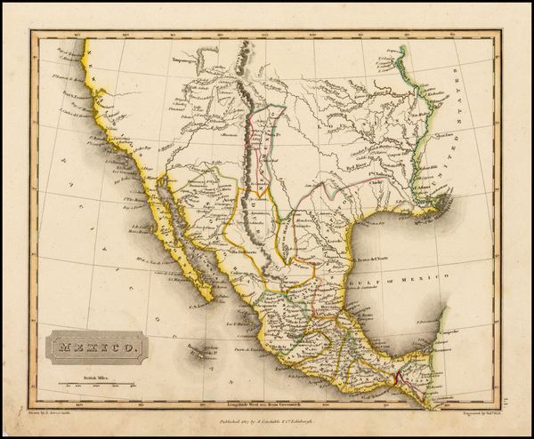 77-Texas, Plains, Southwest, Rocky Mountains and California Map By Aaron Arrowsmith