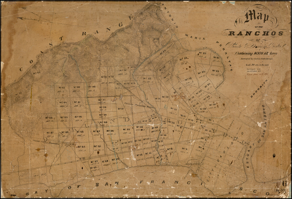 55-Other California Cities Map By Julius Kellersberger