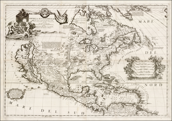 5-United States, Texas, Midwest, Southwest, North America and California Map By Vincenzo Maria Co