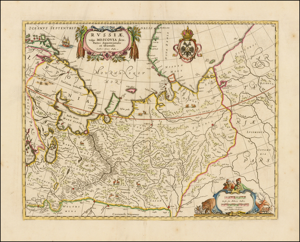 50-Russia Map By Moses Pitt