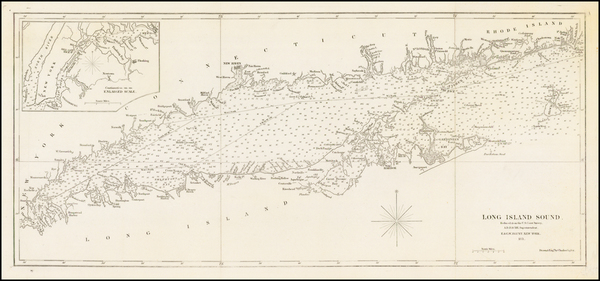 79-New England Map By Charles Copley