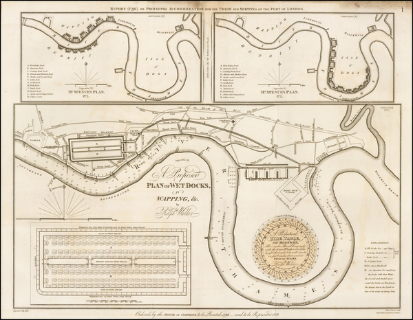 9-British Isles and London Map By Parliamentary Papers