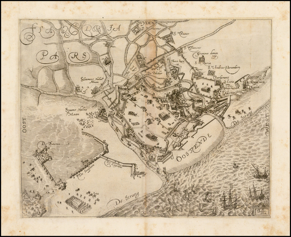 98-Belgium Map By Georg Keller