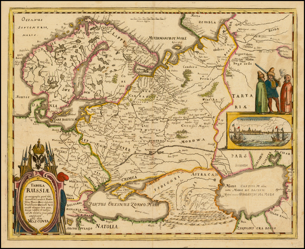 52-Poland, Russia, Ukraine, Baltic Countries, Central Asia & Caucasus and Russia in Asia Map B