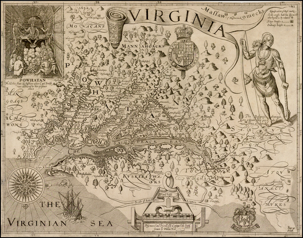 20-Mid-Atlantic, South and Southeast Map By John Smith