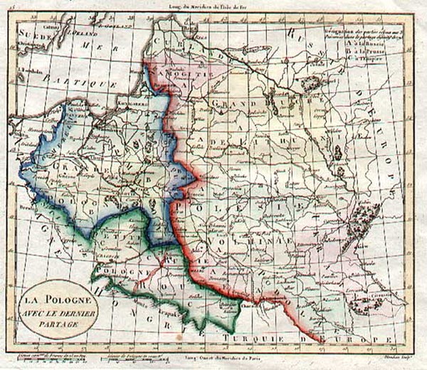 3-Europe, Poland and Baltic Countries Map By Alexandre Blondeau