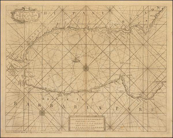 31-Spain and North Africa Map By Thomas Page  &  John Mount