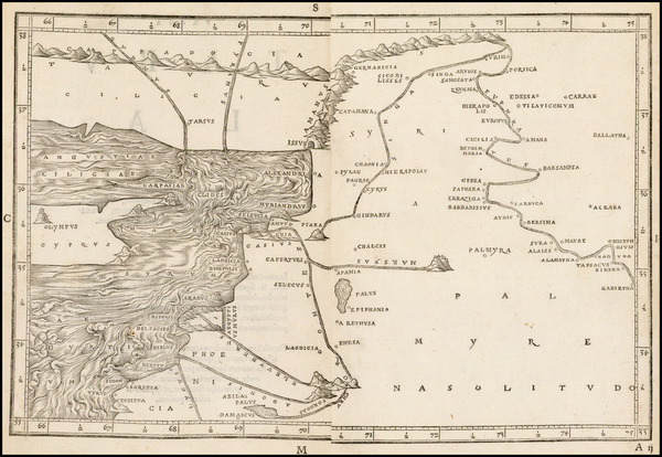 52-Middle East, Turkey & Asia Minor and Balearic Islands Map By Jacob Ziegler