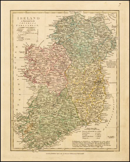 17-Ireland Map By Robert Wilkinson