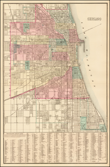 10-Midwest Map By Samuel Augustus Mitchell Jr.