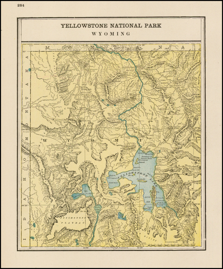 21-Rocky Mountains Map By George F. Cram