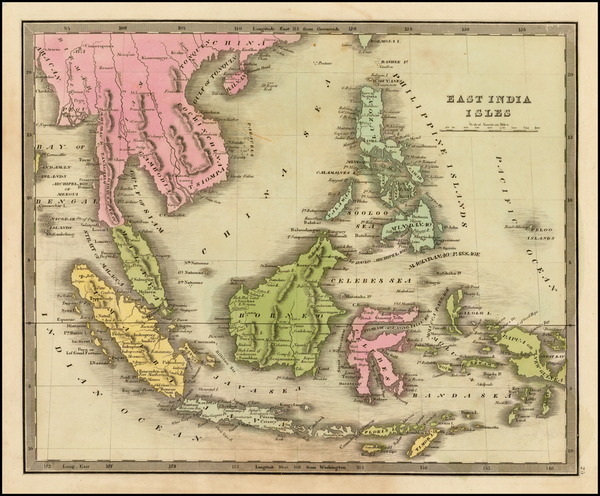 33-Southeast Asia and Philippines Map By Jeremiah Greenleaf