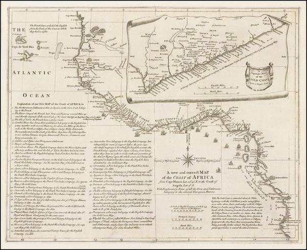 3-West Africa Map By Richard William Seale