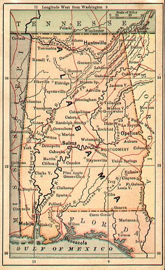 28-South Map By The Bradstreet Company