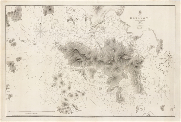 23-China and Other Islands Map By British Admiralty