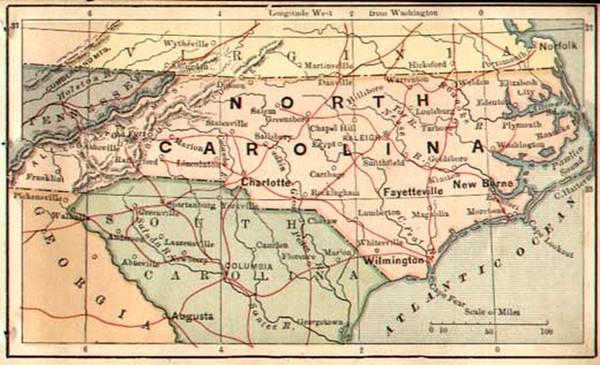 17-Southeast Map By The Bradstreet Company