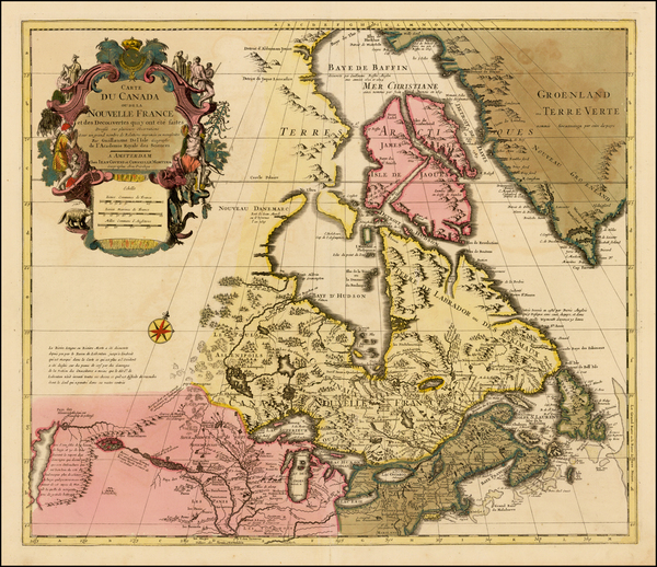 28-New England, Midwest, Plains, Rocky Mountains and Canada Map By Covens & Mortier