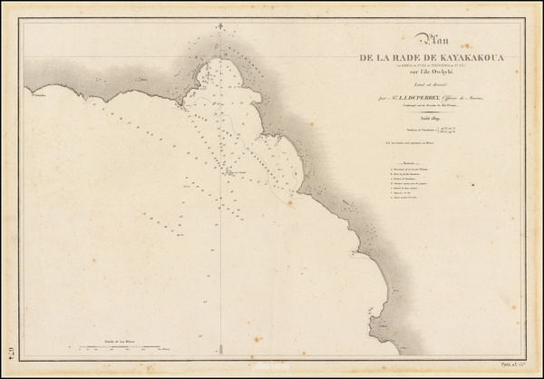 81-Hawaii and Hawaii Map By L.I. Duperrey