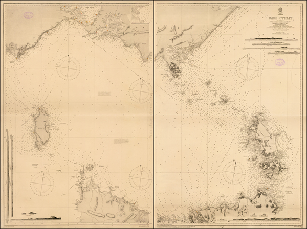 18-Australia Map By British Admiralty