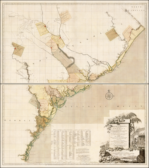 53-Southeast Map By William Gerard De Brahm