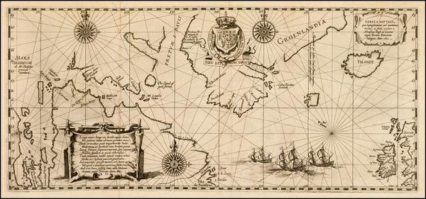 3-Polar Maps, Atlantic Ocean and Canada Map By 