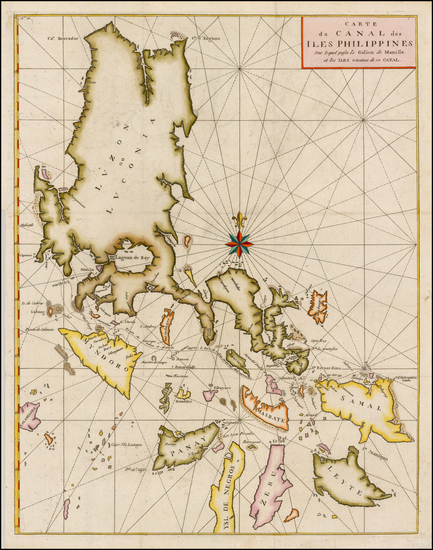 33-Philippines Map By George Anson