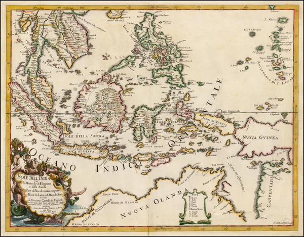 22-Southeast Asia, Philippines, Other Islands and Australia Map By Giacomo Giovanni Rossi - Giacom