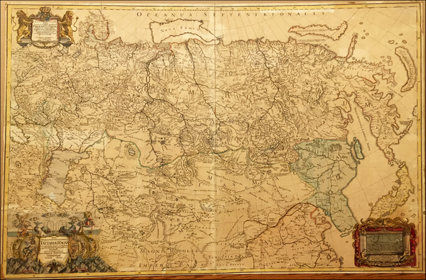 0-Russia, Ukraine, China, Japan, Korea, India, Central Asia & Caucasus and Russia in Asia Map