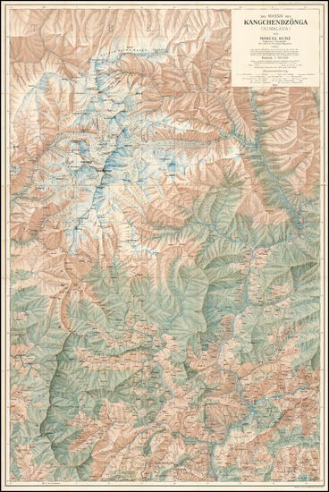 57-India and Central Asia & Caucasus Map By Marcel Kurz