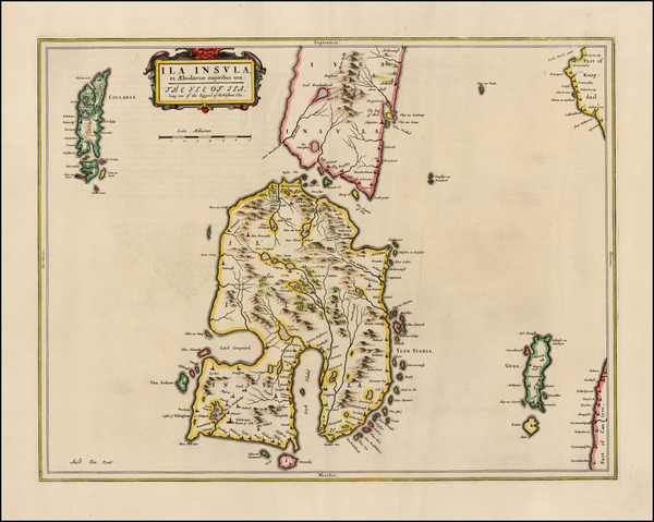 82-Scotland Map By Johannes et Cornelis Blaeu