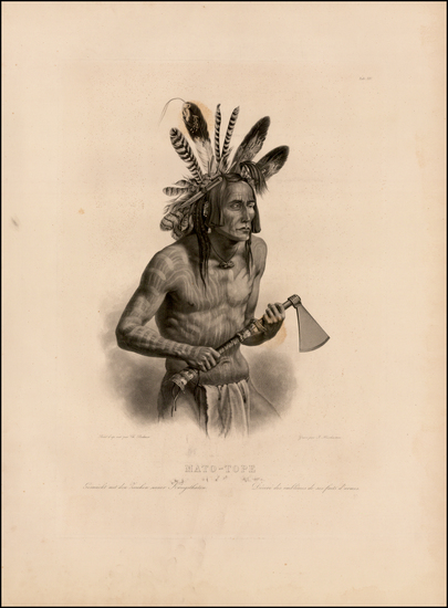 45-Portraits & People Map By Karl Bodmer