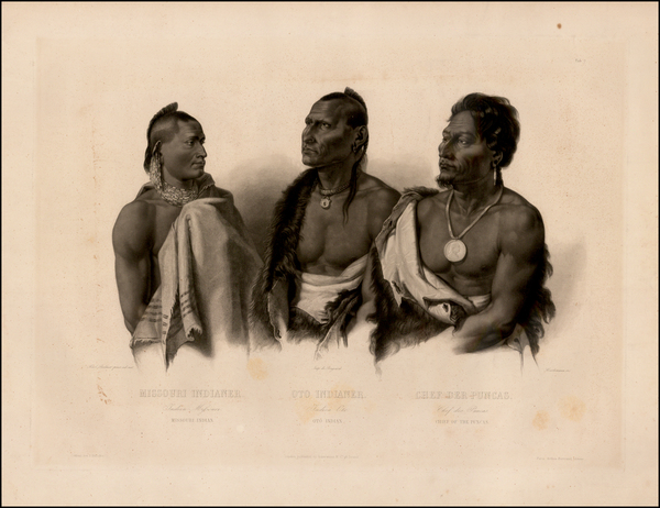 30-Portraits & People Map By Karl Bodmer