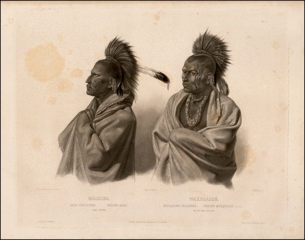 65-Portraits & People Map By Karl Bodmer