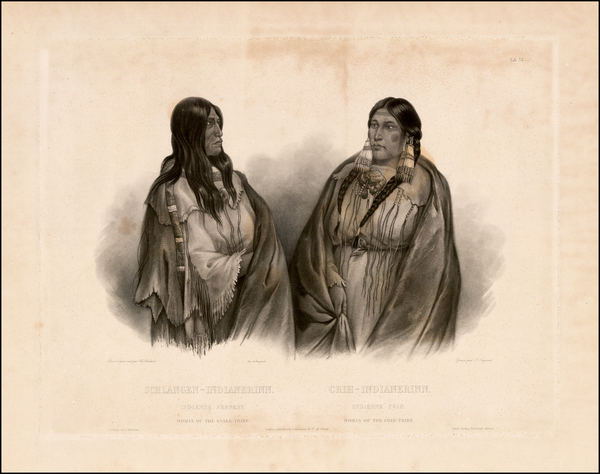 88-Portraits & People Map By Karl Bodmer