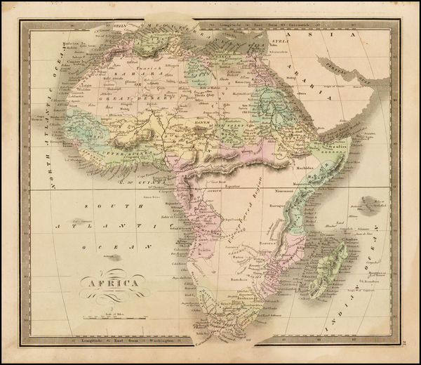 66-Africa and Africa Map By Jeremiah Greenleaf