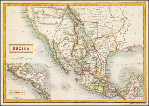 25-Texas, Southwest, Rocky Mountains, Mexico and California Map By Sidney Hall