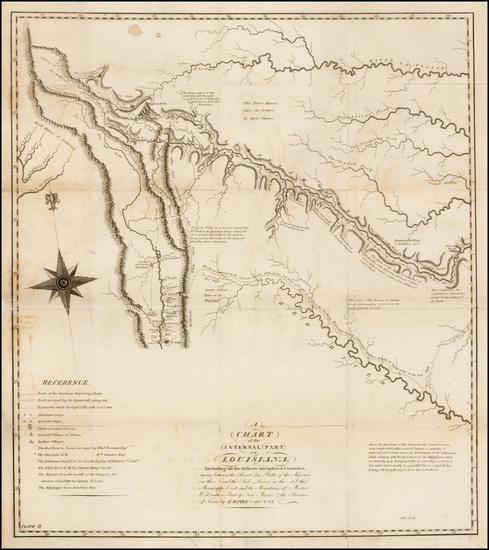 97-Texas, Plains, Southwest and Rocky Mountains Map By Zebulon Montgomery Pike