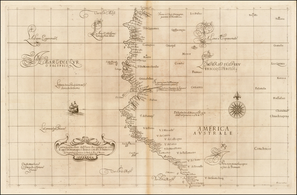 71-Peru & Ecuador Map By Robert Dudley