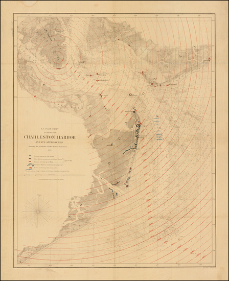 89-Southeast Map By United States Coast Survey